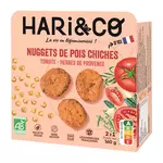 HARI&CO Nuggets de pois chiches, tomates et herbes de provence bio 2 portions 160g