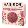HARI&CO Galettes de haricots rouges à la betterave et au piment doux bio 2 portions 170g