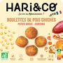 HARI&CO Boulettes de pois chiches à la patate douce et au curcuma bio 2 portions 180g