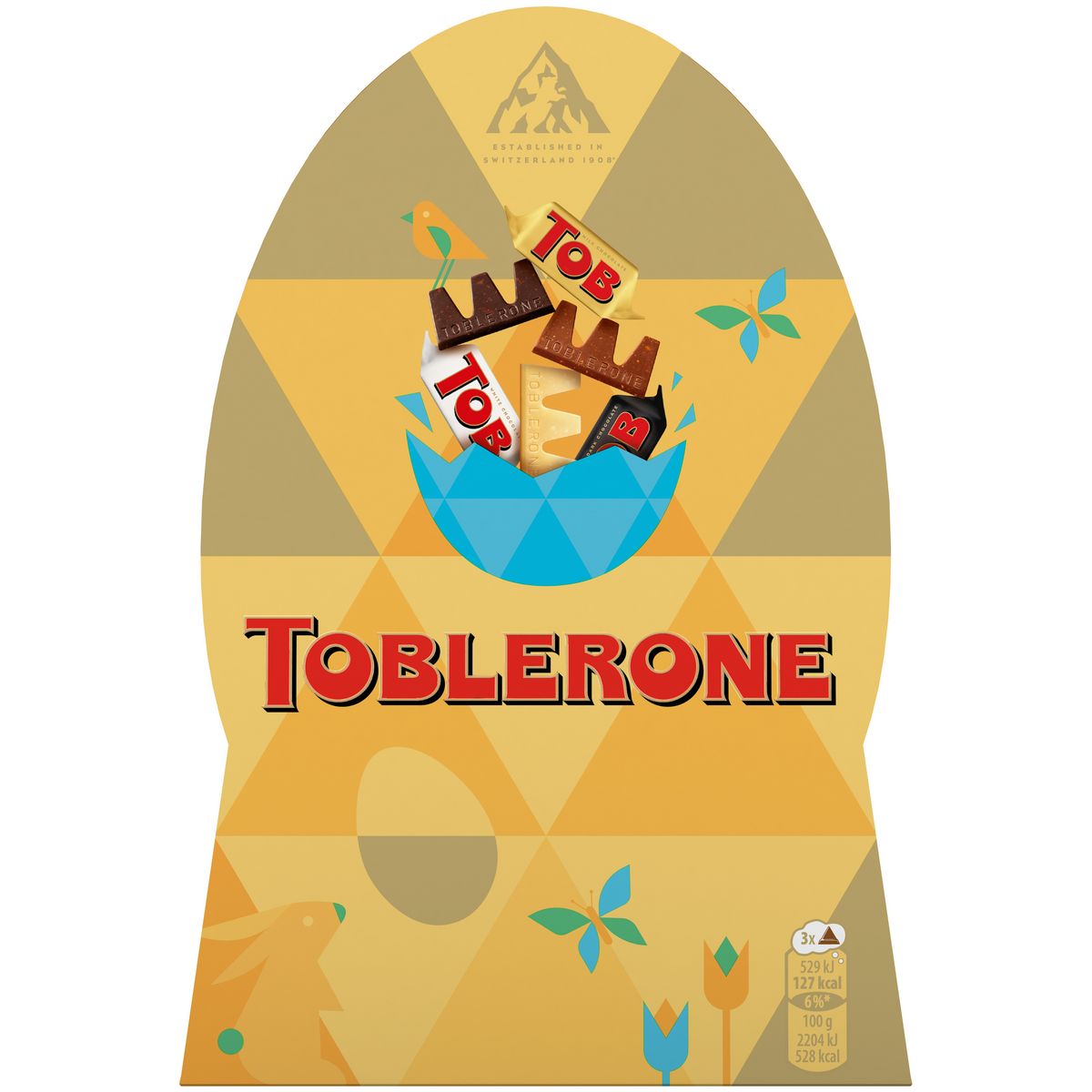 TOBLERONE Boite à Partager assortiment de chocolats Suisses 144g