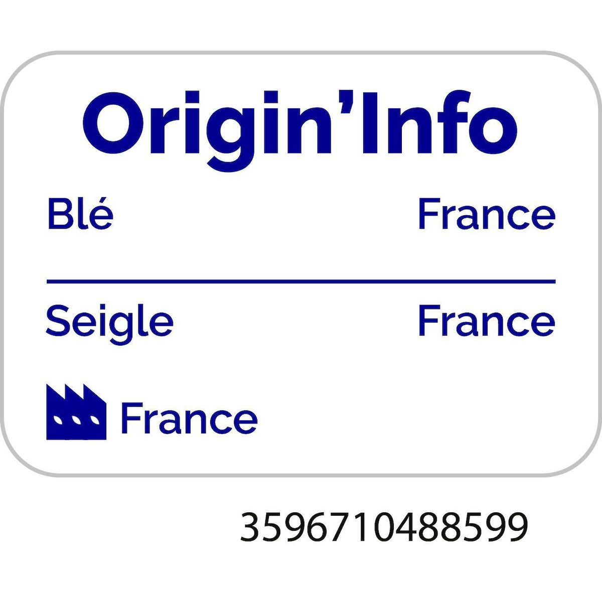 AUCHAN Préparation pour pain de campagne 1kg