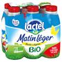 Voir la diapositive 2 : LACTEL Matin léger Lait bio facile à digérer sans lactose 6x1l