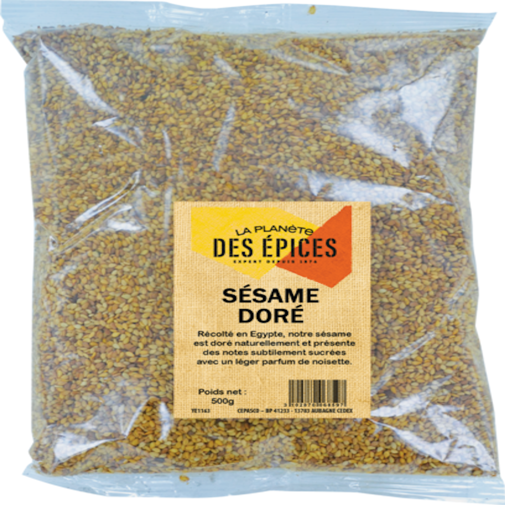 LA PLANETE DES EPICES Epice sésame doré en sachet 500g