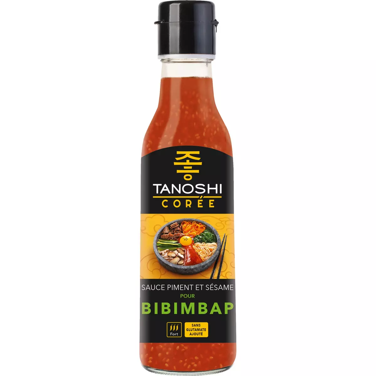 TANOSHI Sauce piment et sésame pour Bibimbap 225ml