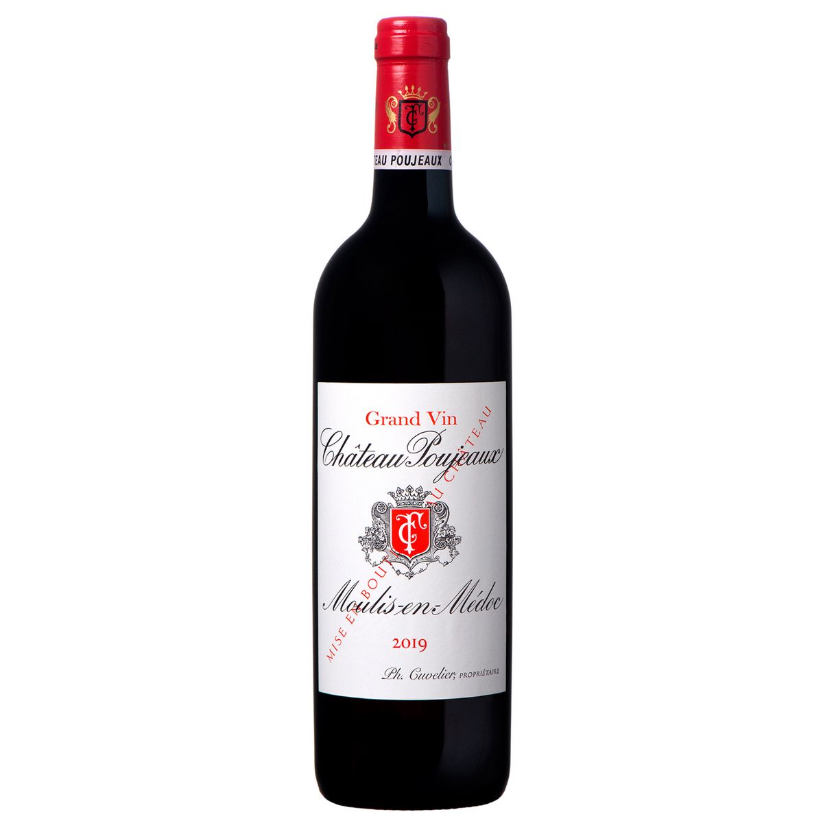 Vin rouge AOP Moulis-en-Médoc Château Poujeaux 2019 75cl