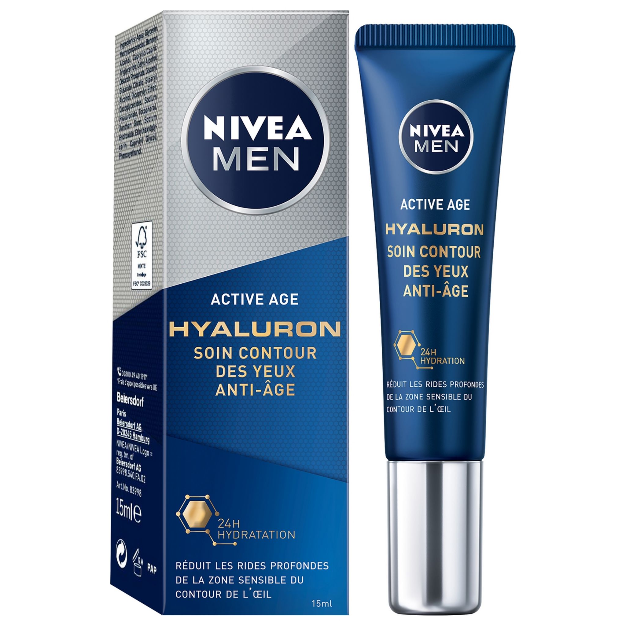 NIVEA MEN Soin yeux anti age 15ml