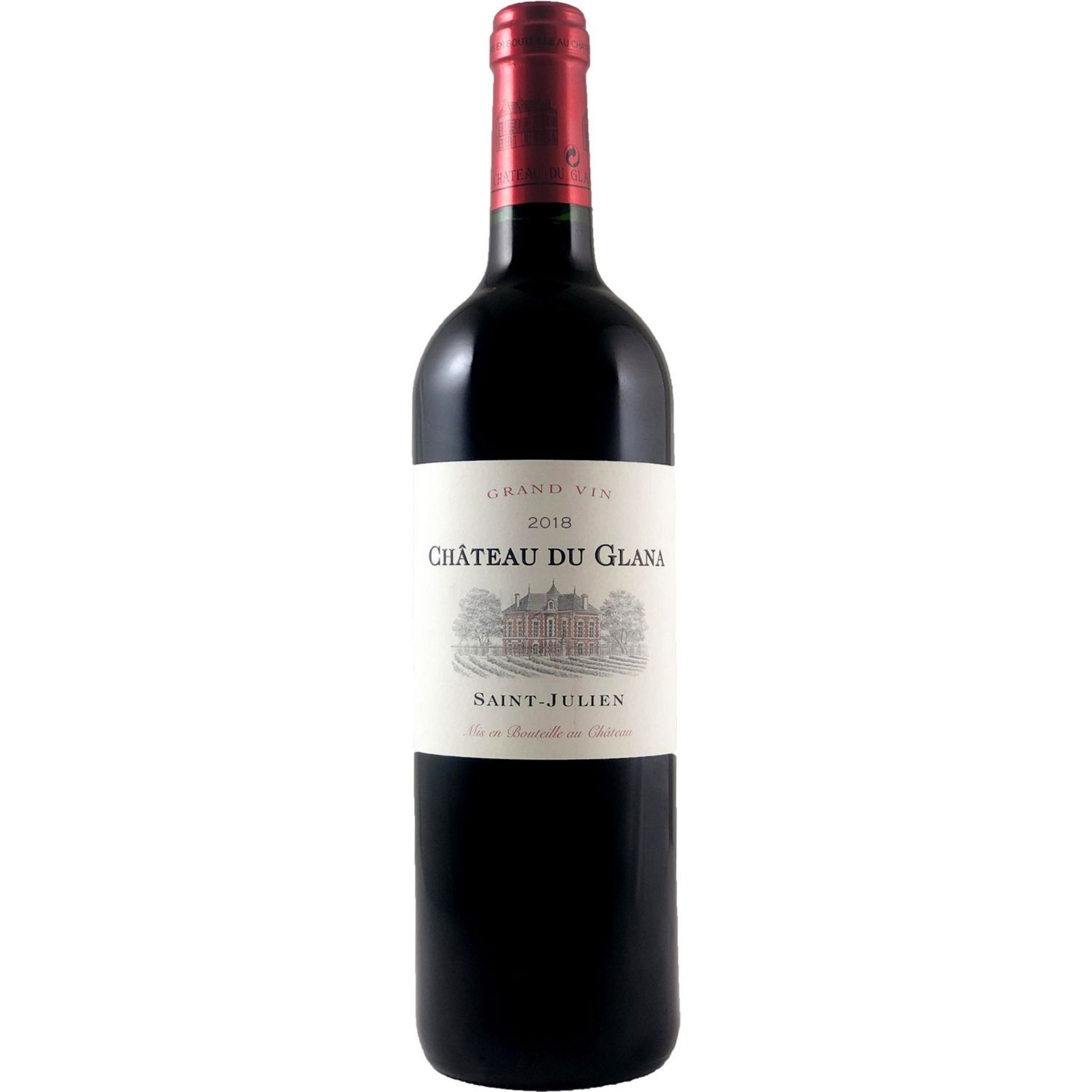 Vin rouge AOP Saint-Julien Château du Glana 2018 75cl