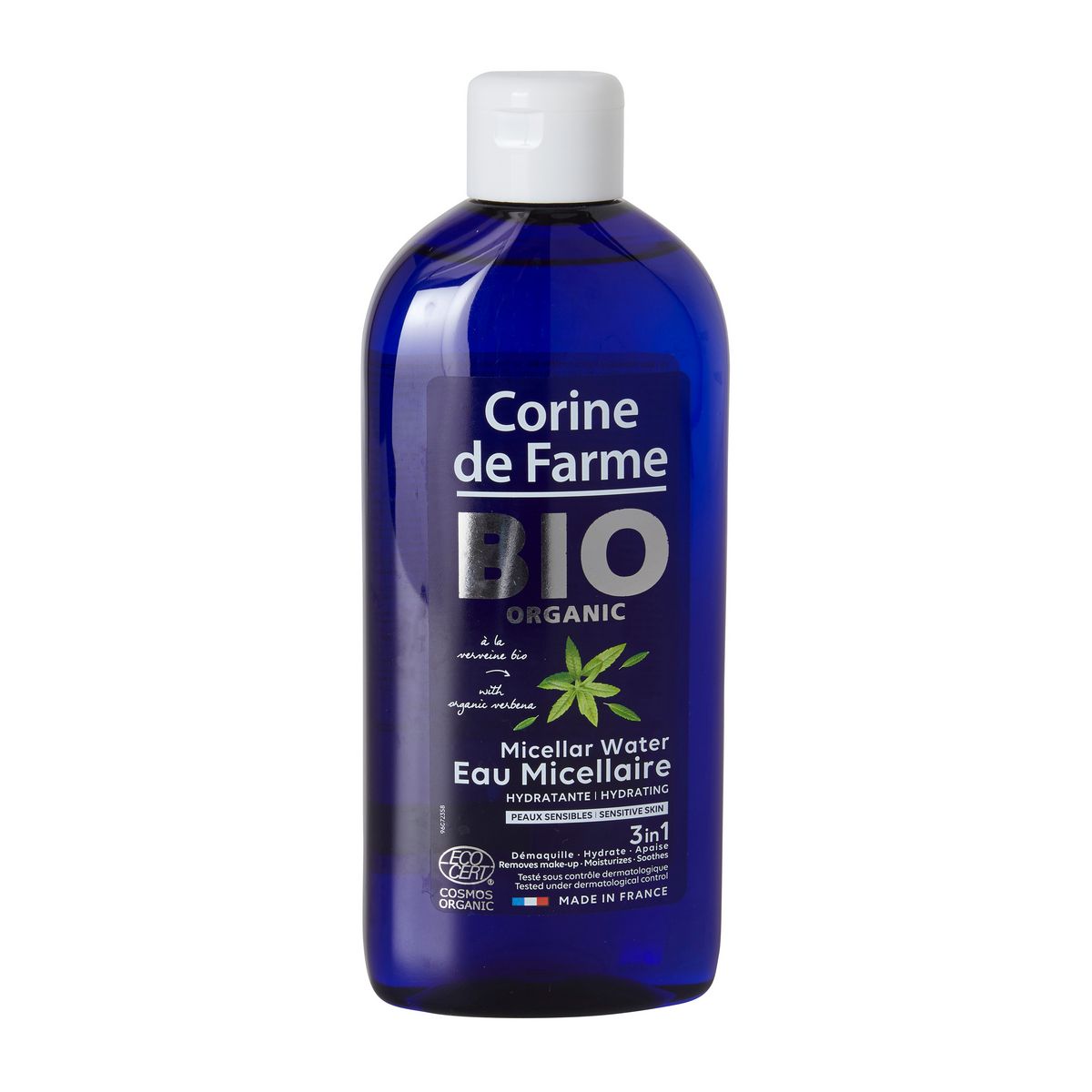 CORINE DE FARME BIO Eau micellaire hydratante 3en1 400ml