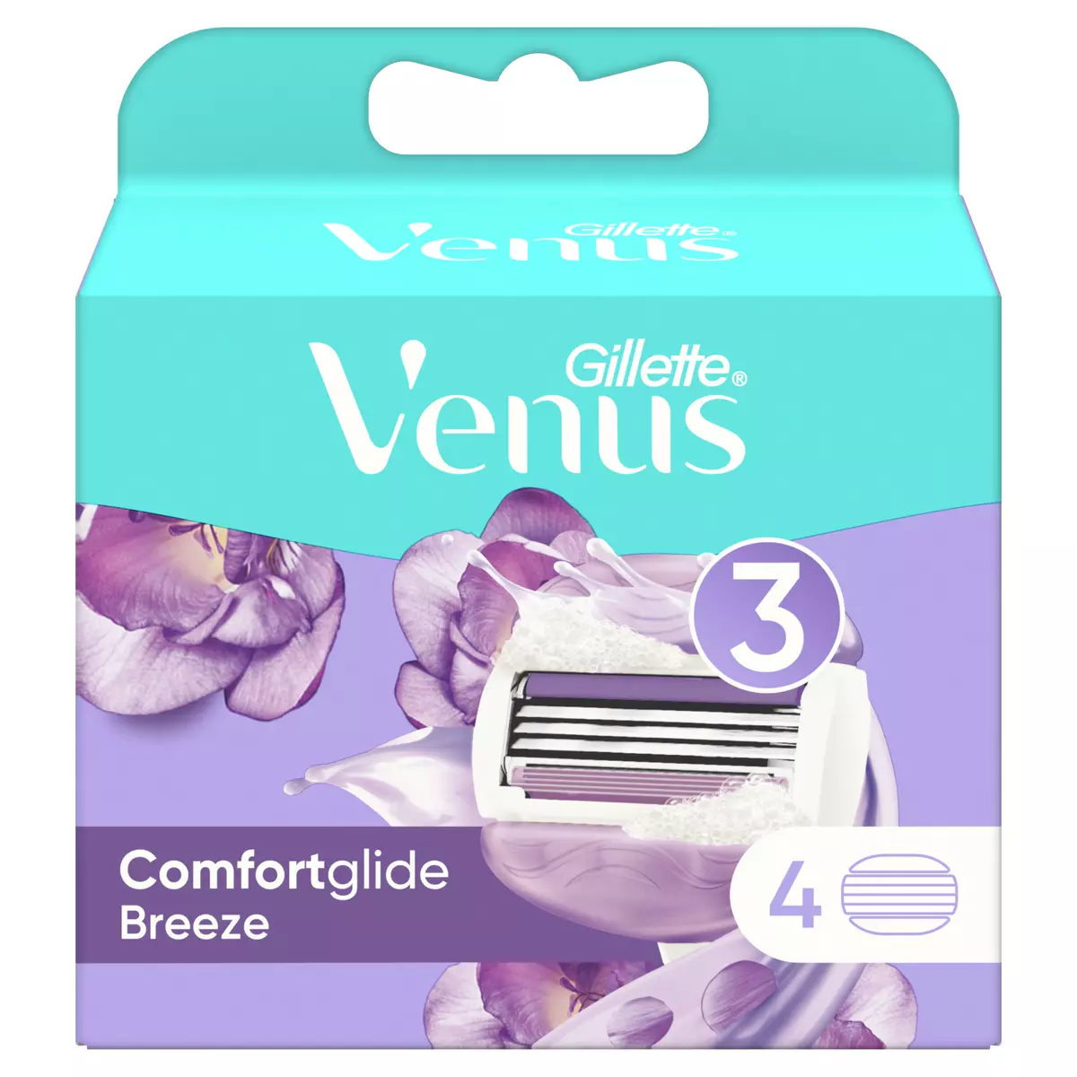 VENUS Comfortglide Breeze recharge pour rasoir femme Venus 4 recharges