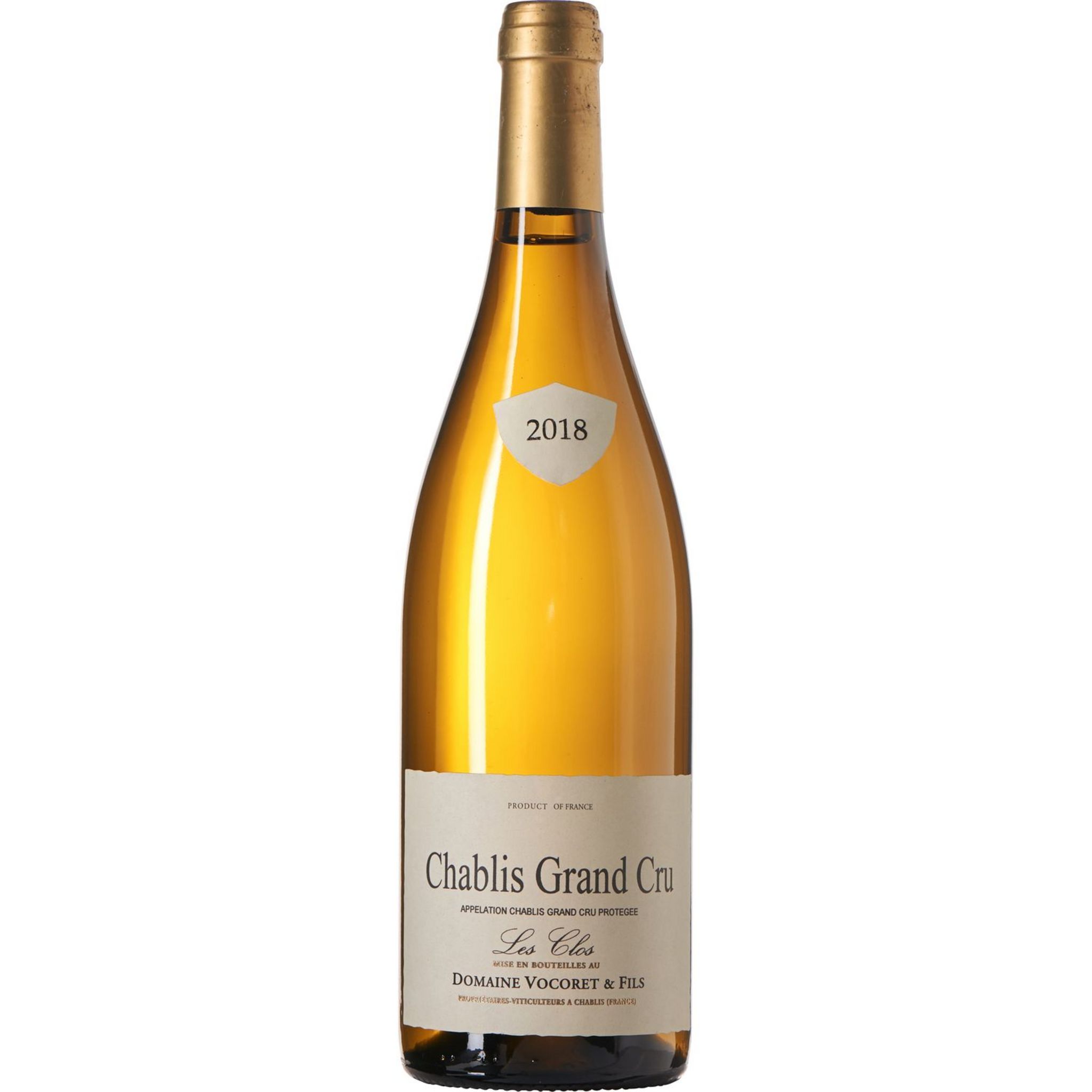AOP Chablis Grand Cru Domaine Vocoret & Fils "Les Clos" 2018 blanc 75cl