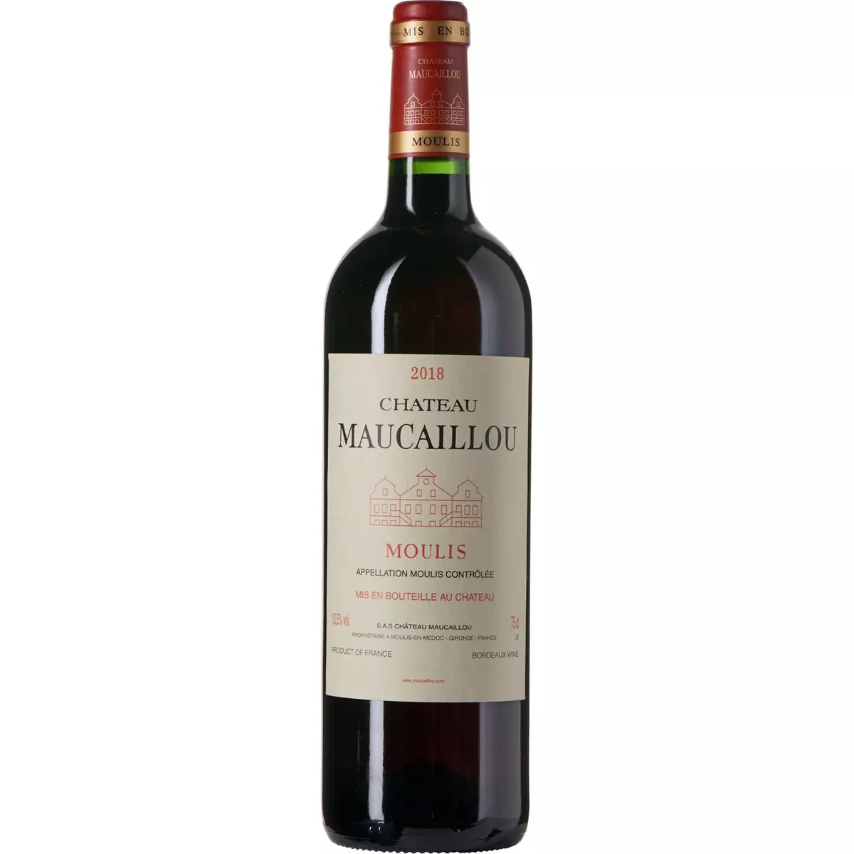 Vin rouge AOP Moulis Château Maucaillou 75cl