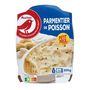 Voir la diapositive 2 : AUCHAN Parmentier de poisson sans couverts 1 part 300g
