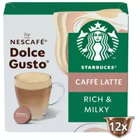 DOLCE GUSTO Capsules de Ricoré Latte compatibles Dolce Gusto 16 capsules  168g pas cher 