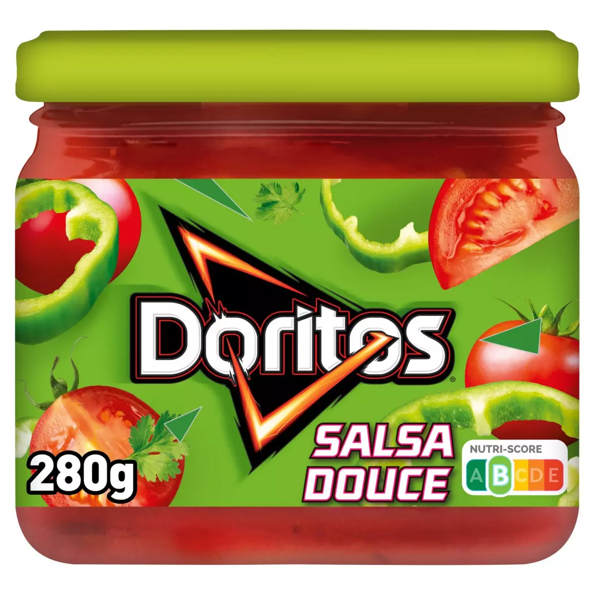 DORITOS Sauce salsa douce pour tortillas en bocal 280g