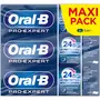 ORAL-B Pro-expert Dentifrice nettoyage intense 24 heures de protection 3x75ml
