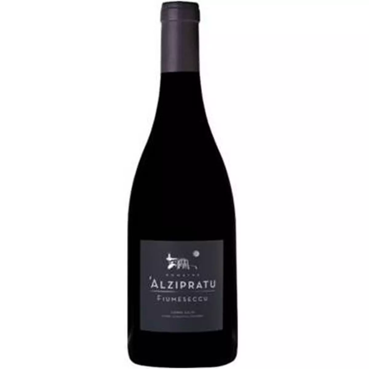 Vin rouge AOP Corse cuvée Fiumeseccu domaine d'Alzipratu 75cl