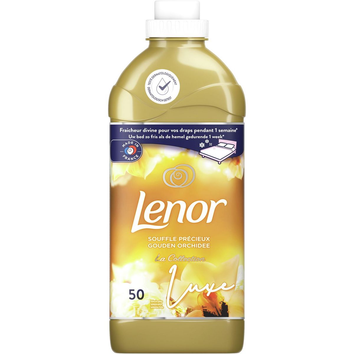 LENOR Adoucissant liquide Souffle Précieux 50 lavages 1.15l