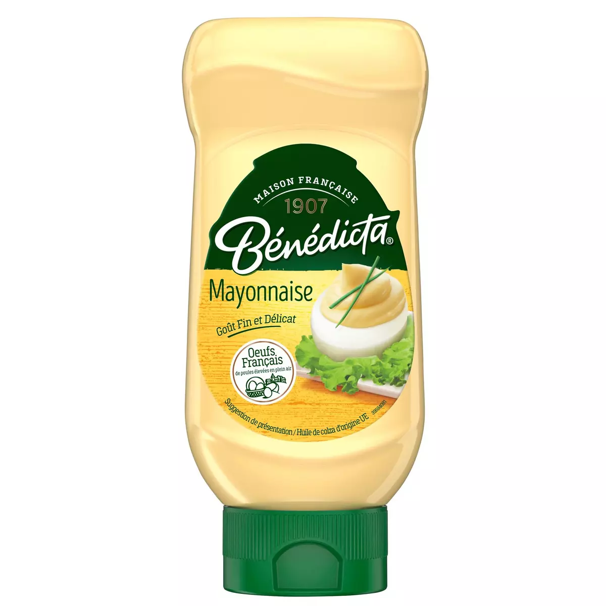 BENEDICTA Mayonnaise flacon souple 400g