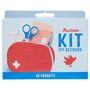 Voir la diapositive 5 : AUCHAN Kit de 1er secours 48 produits 1 trousse