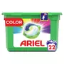 ARIEL Pods capsules de lessive tout en 1 couleurs 22 capsules