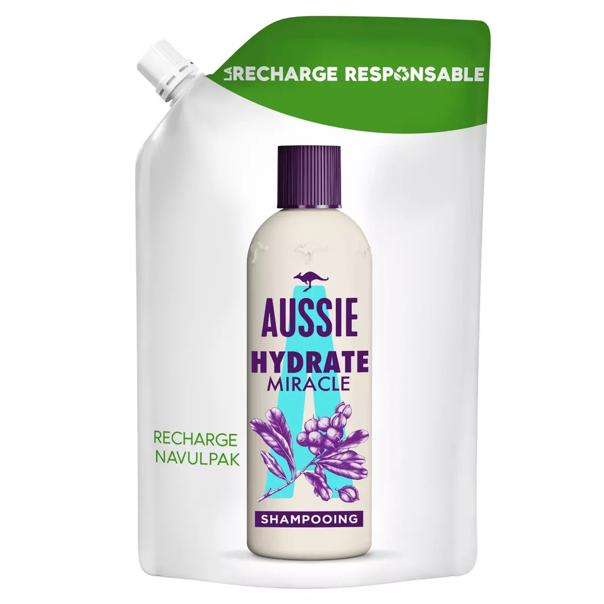 AUSSIE Recharge shampooing hydratant 480ml