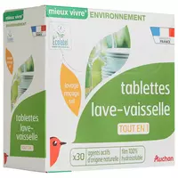 AUCHAN MIEUX VIVRE : Liquide vaisselle écologique peaux sensibles -  chronodrive