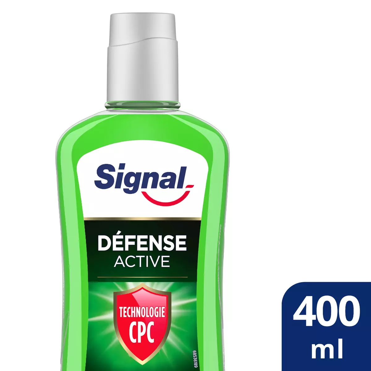SIGNAL Bain de bouche défense active protection antibactérienne sans alcool 400ml