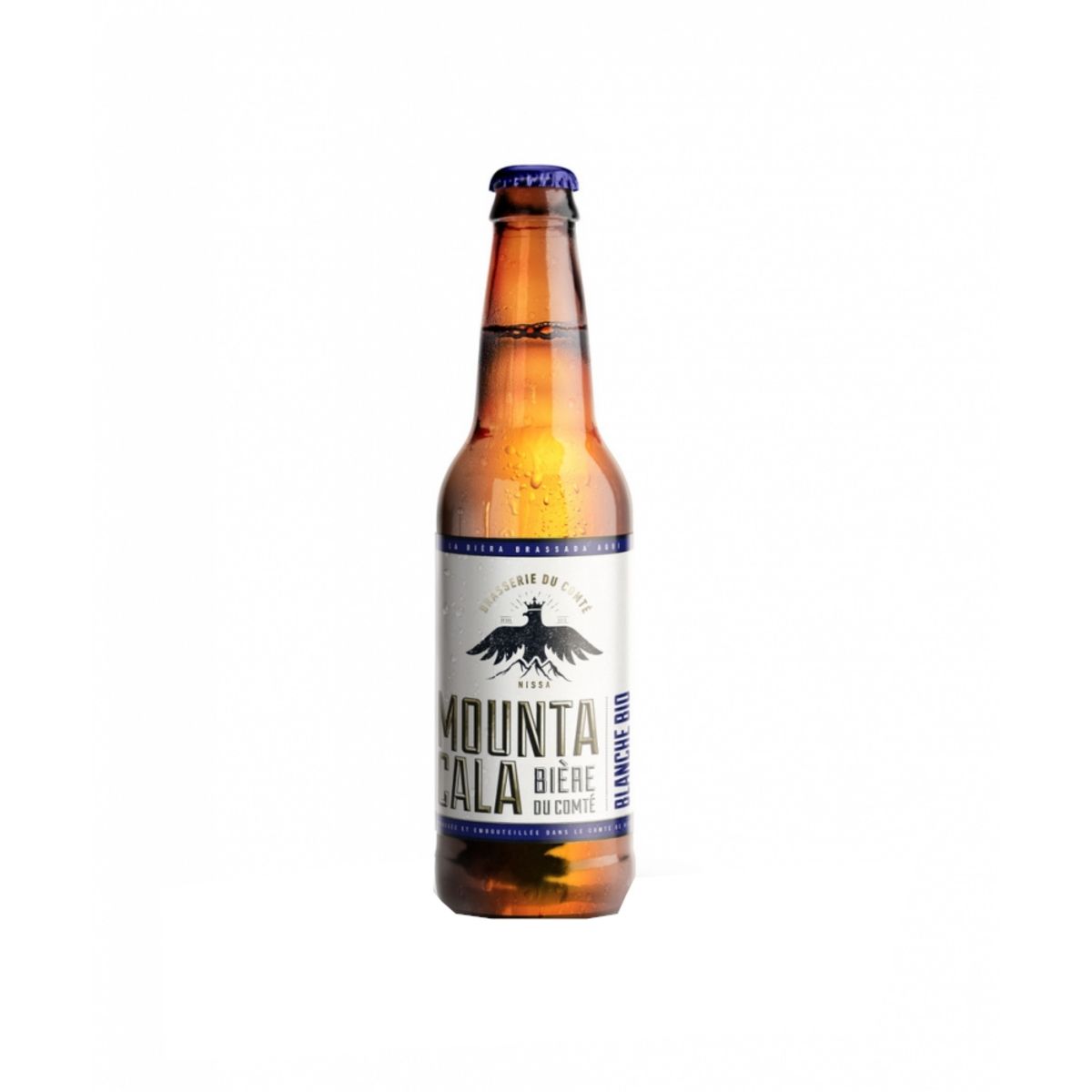 MOUNTA CALA Bière du Comté blanche 5% bouteille 33cl
