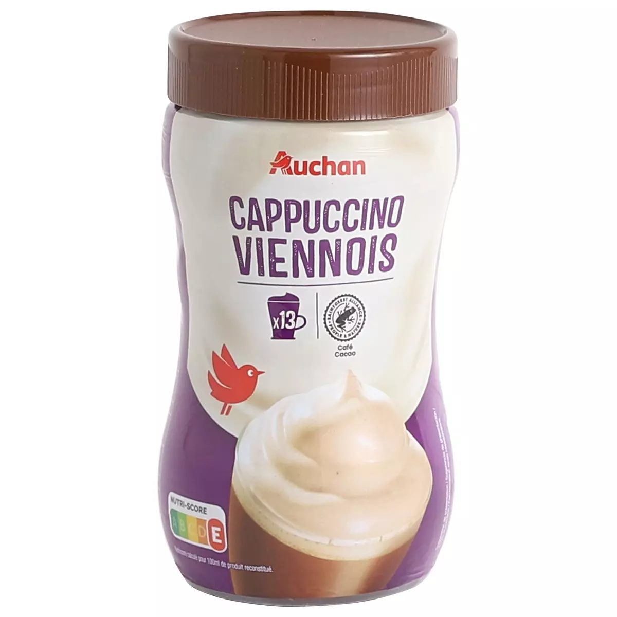 AUCHAN Café soluble Cappuccino viennois 250g