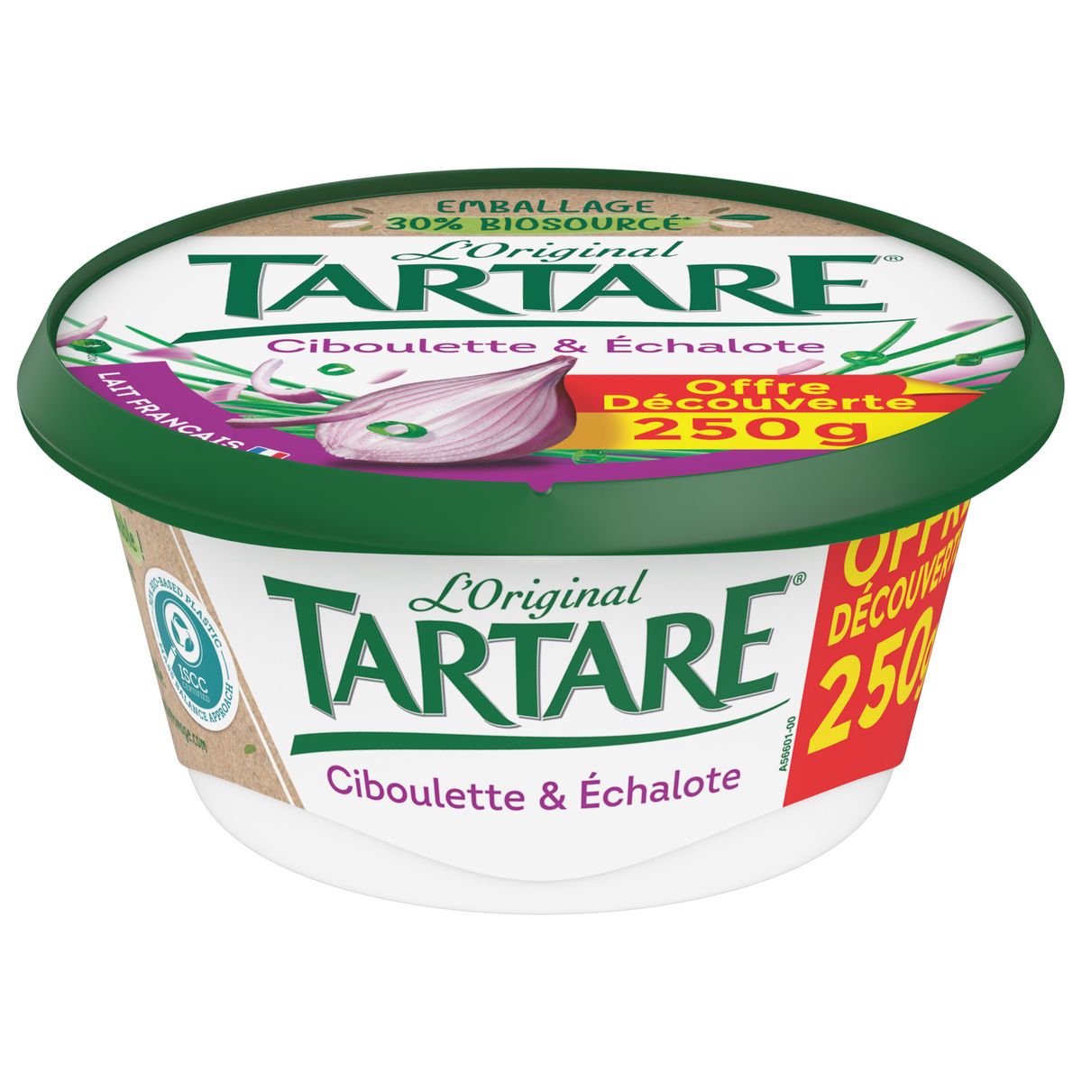 TARTARE Original fromage ciboulette échalote 250g