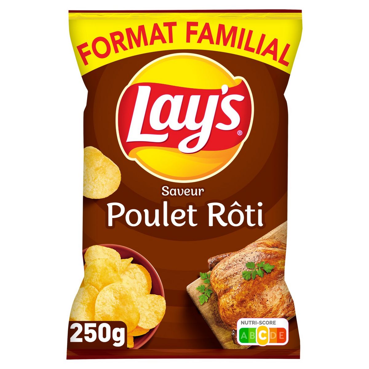 LAY'S Chips saveur poulet  250g