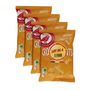 Voir la diapositive 2 : AUCHAN Biscuits croustillants saveur emmental 4 sachets 4x90g