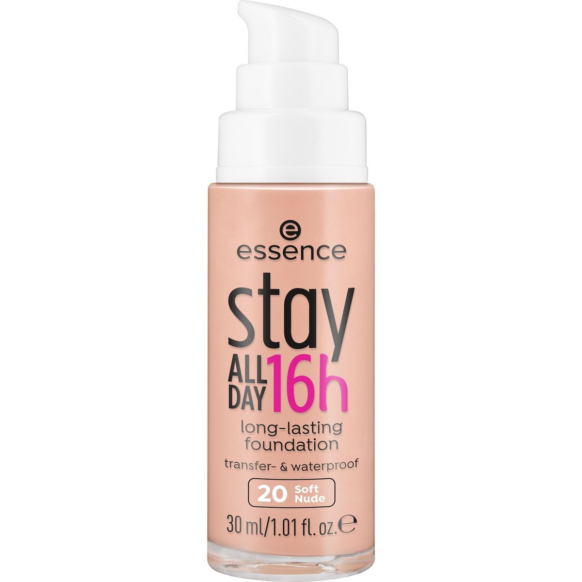 ESSENCE Stay all day 16 fond de teint liquide 20 soft nude 30ml