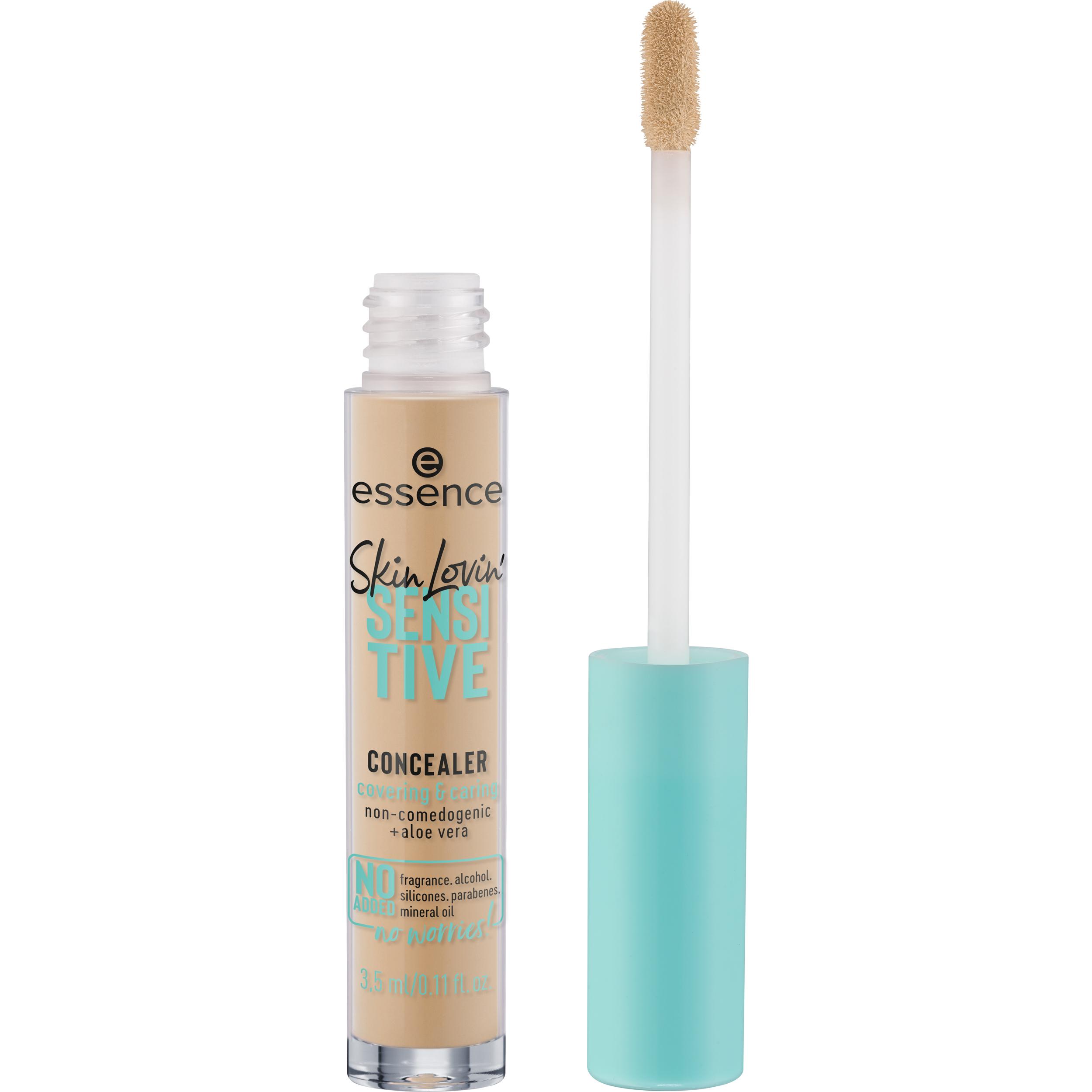 Voir la diapositive 3 : ESSENCE Skin Lovin' Sensitive Concealer anti-cernes 10 light 3.5ml