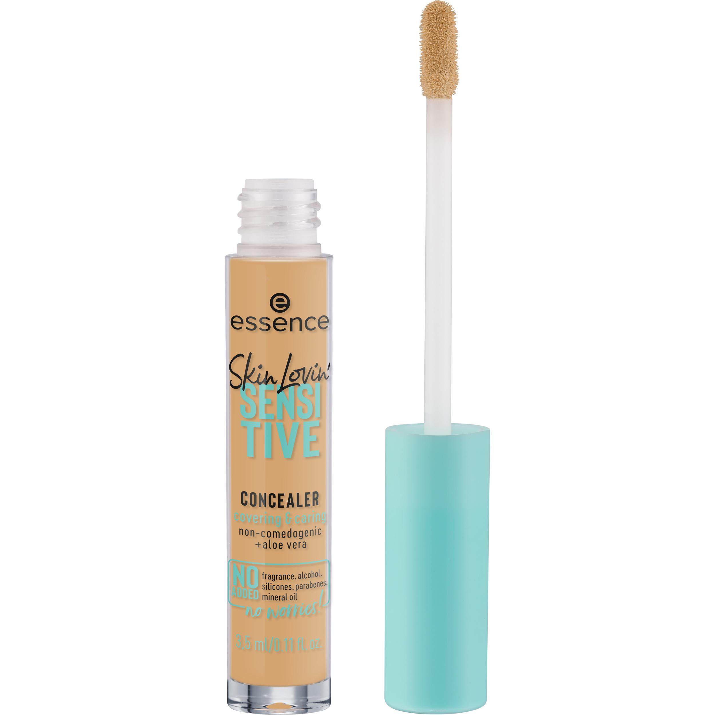 Voir la diapositive 3 : ESSENCE Skin Lovin' Sensitive Concealer anti-cernes 20 medium 3.5ml