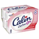 CALIN Extra - Fromage blanc nature 0% MG 8x100g