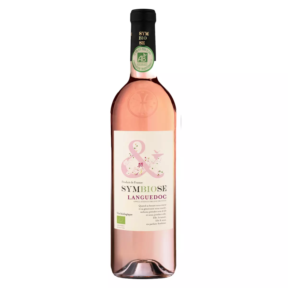AOP Languedoc Symbiose rosé bio 75cl