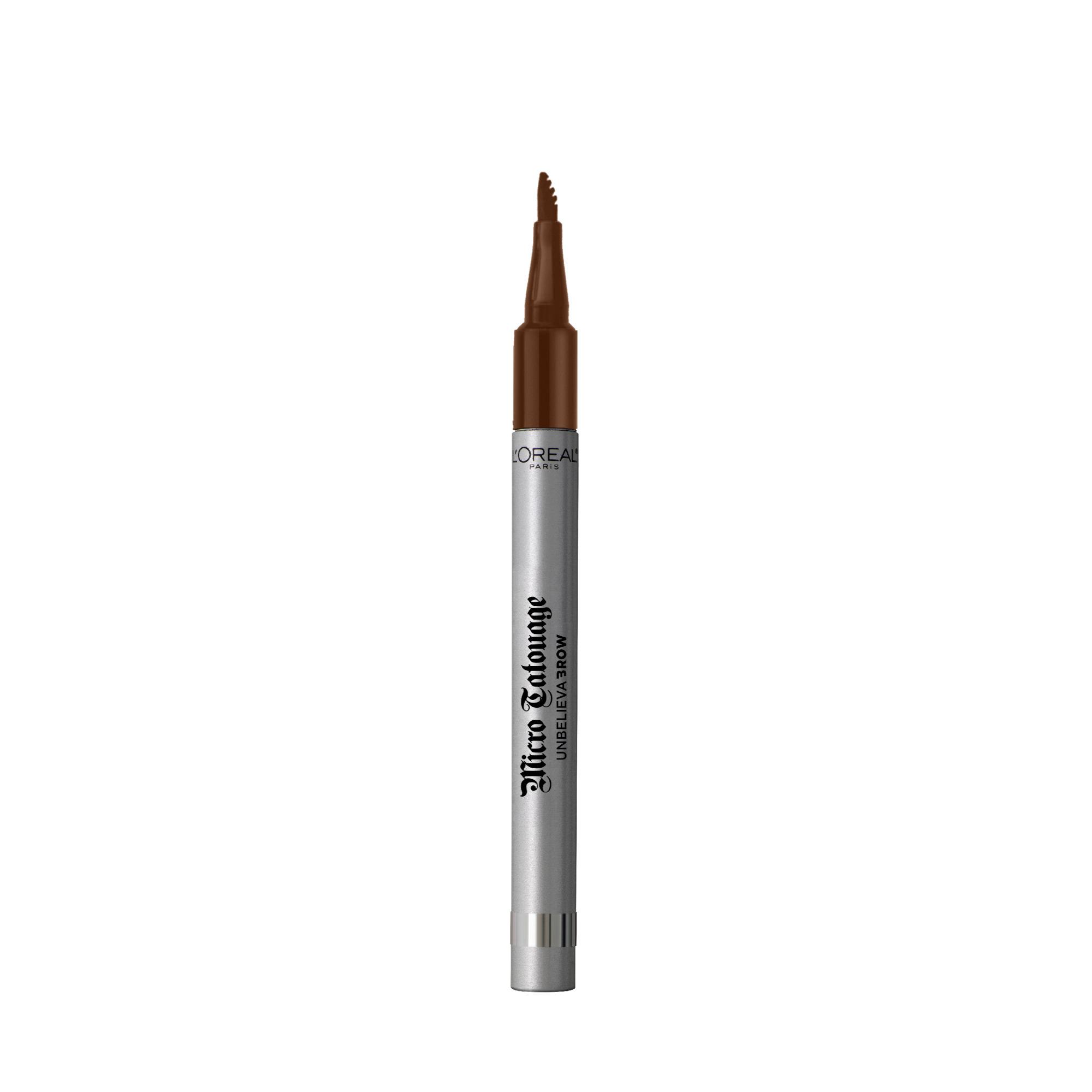 Voir la diapositive 2 : L OREAL Unbelivabrow micro tatouage crayon sourcils 105 brunette 1 pièce