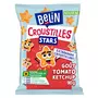 BELIN Biscuits salés croustilles stars goût tomate ketchup 90g