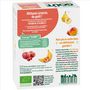 Voir la diapositive 2 : GOOD GOUT Gourdes dessert multifruits mangue pêche poire pomme framboise abricot banane bio dès 4 mois 4x120g