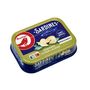 Voir la diapositive 2 : AUCHAN Sardines sans huile marinade citron laurier 135g