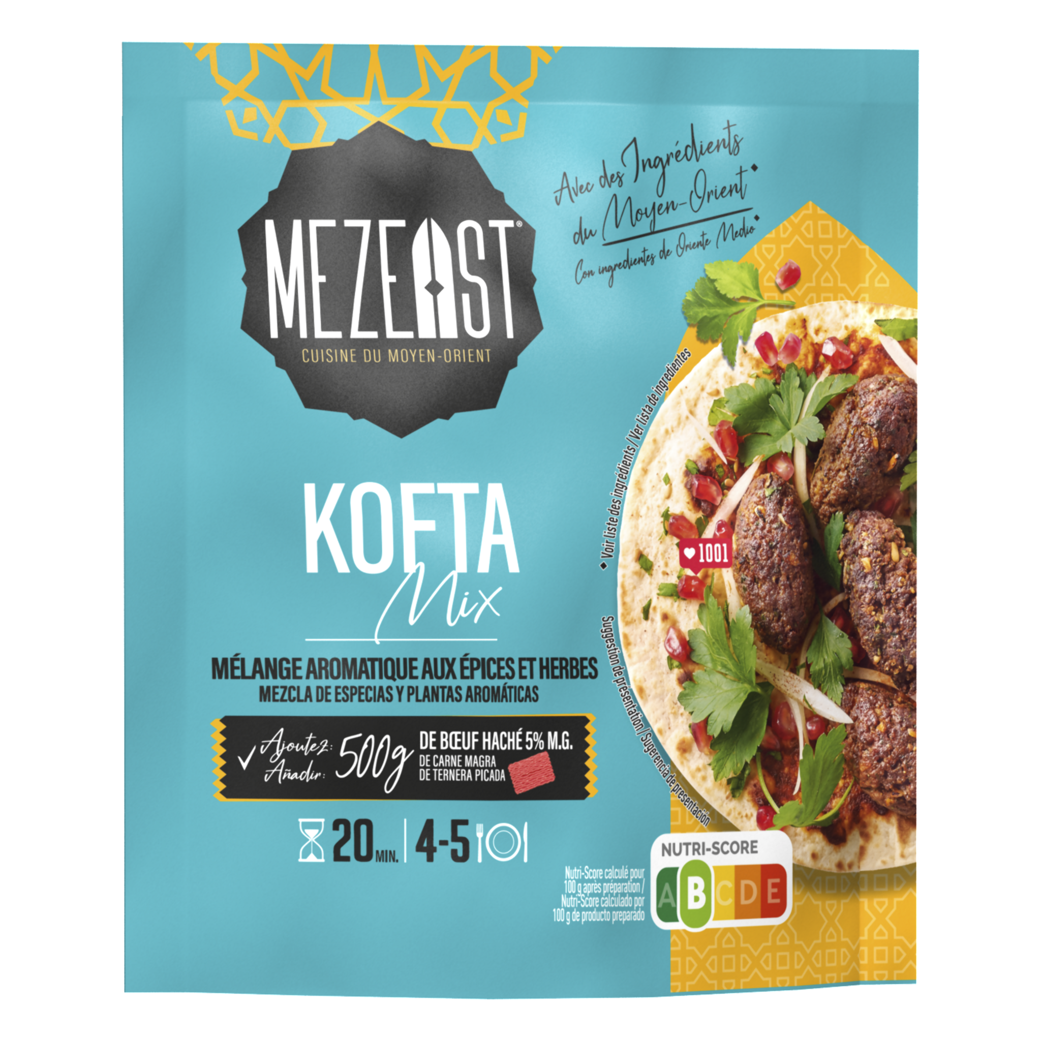 MAGGI Mezeast Kofta Mix Mélange Aromatique Aux épices Et Herbes 40g Pas ...