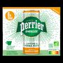 Voir la diapositive 4 : PERRIER Eau minérale gazeuse Energize bio saveur mandarine en boîtes 6x33cl