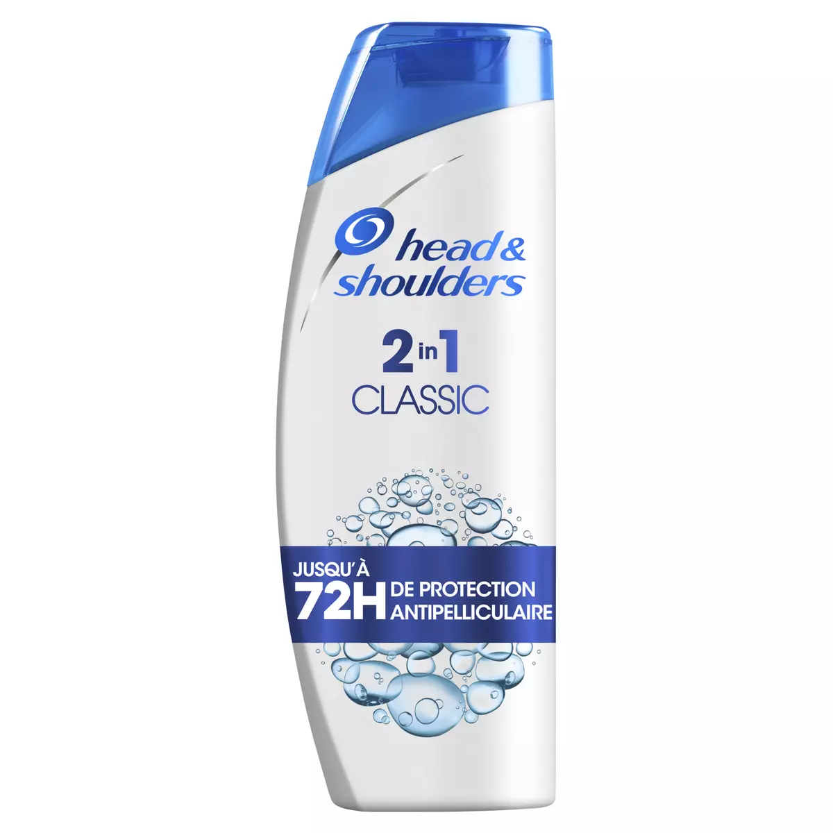 HEAD & SHOULDERS Shampooing anti pelliculaire 2 en 1 classic jusqu'à 72h de protection 270ml