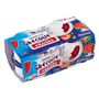 Voir la diapositive 2 : AUCHAN Yaourt à la grecque sur lit de fraises 4x150g
