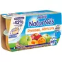 NESTLE Naturnes Petits pots dessert pommes abricots dès 6 mois 4x130g