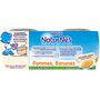 Voir la diapositive 2 : NESTLE Naturnes Petits pots dessert pommes bananes dès 6 mois 4x130g