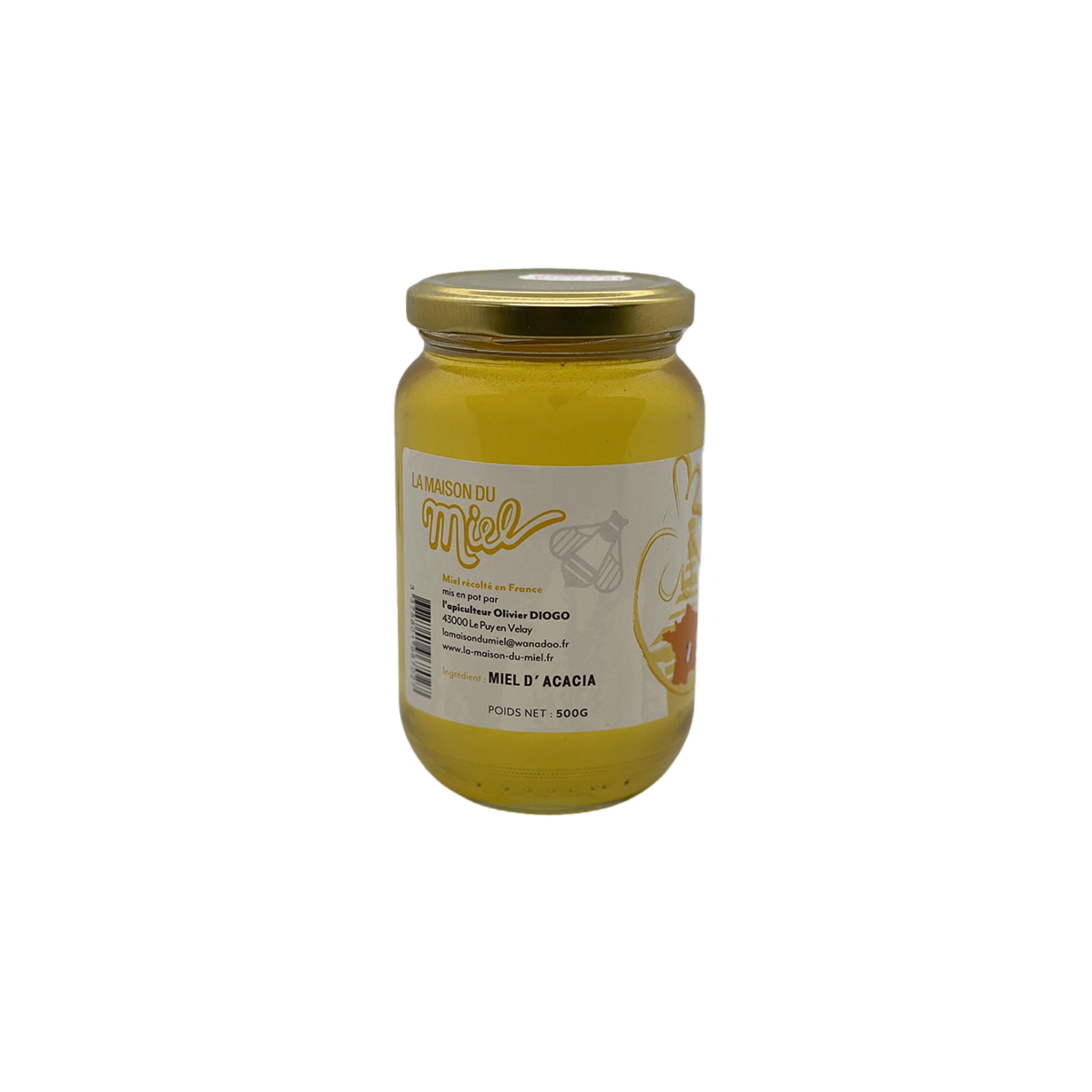 LA MAISON DU MIEL Miel liquide d'Acacia 500g