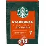 Starbucks STARBUCKS Capsules de café Colombia intensité 7 compatibles Nespresso