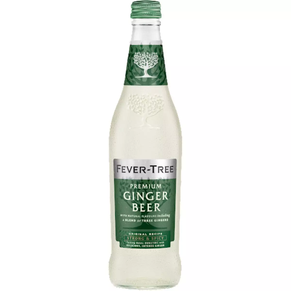 FEVER TREE Boisson premium ginger beer 0% 50cl